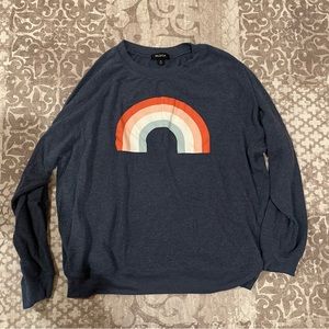 Wildfox Rainbow Sweatshirt Size Medium